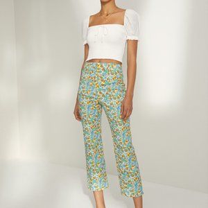 Aritzia/Wilfred Floral Pant (Size 2)